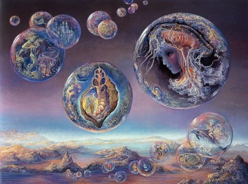 Fantasía popular Painting - JW burbujas del mar de los sargazos Fantasía